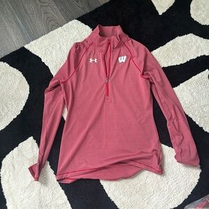 Under Armour Wisconsin 3/4 zip